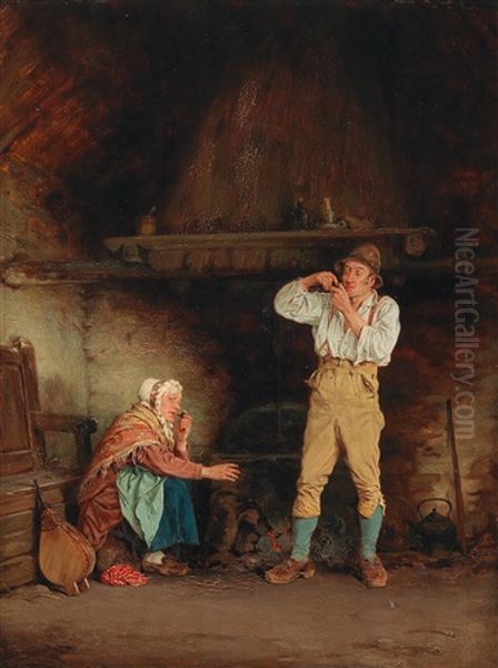 Getting A Light by William Magrath