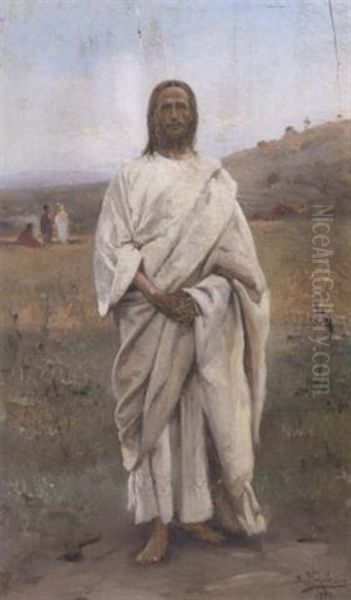 Christ Below The Mount by Vladimir Egorovich Makovsky