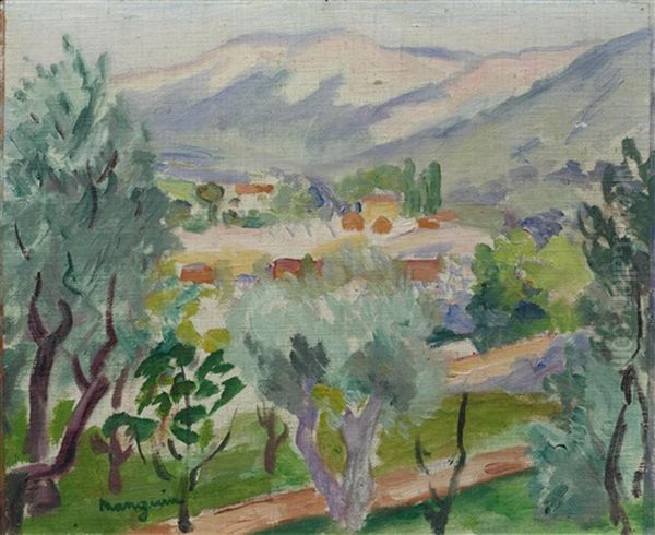 Paysage Autour De La Serivanne by Henri Charles Manguin