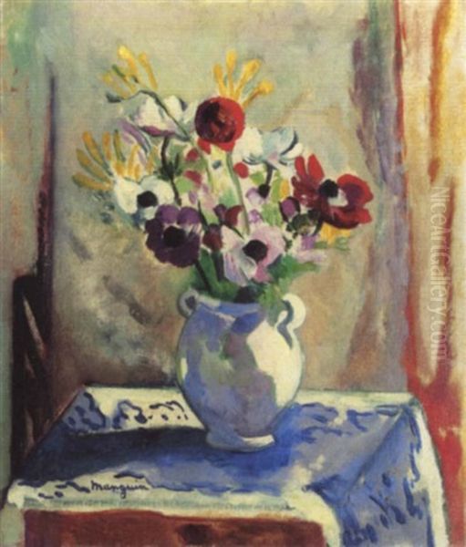 Anenomes by Henri Charles Manguin