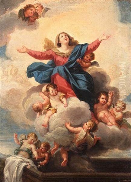 The Assumption Of The Virgin by Carlo Maratta