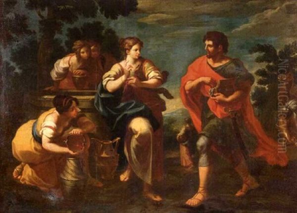 Jacob Et Laban (+ Eliezer Et Rebecca; Pair) by Carlo Maratta