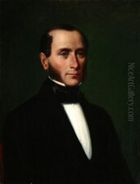 A Portrait Of A Gentleman by Wilhelm Nicolai Marstrand