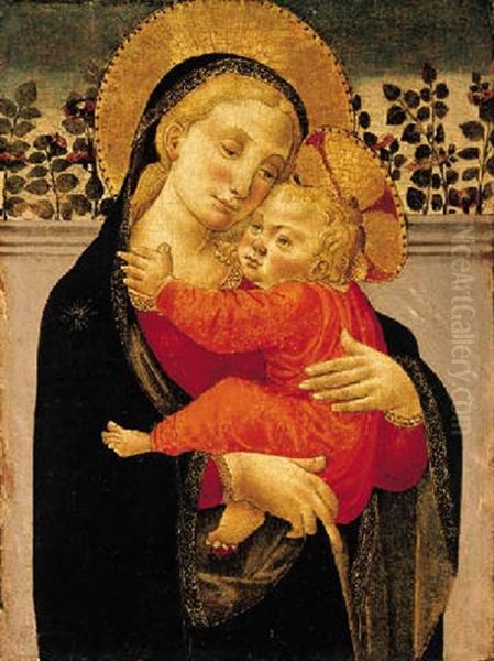 The Madonna And Child by  Master of San Miniato