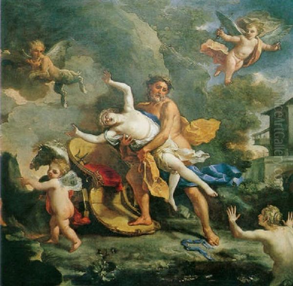 Abduction Of Persephone by Paolo de Matteis