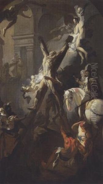 Das Martyrium Des Heiligen Andreas by Franz Anton Maulbertsch