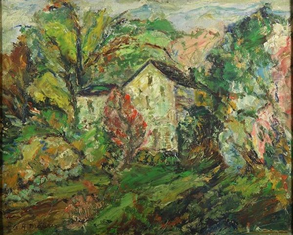 Springtime In The Village by Alfred Henry Maurer