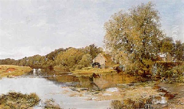 At Milton Mill On The Irvine by Horatio McCulloch