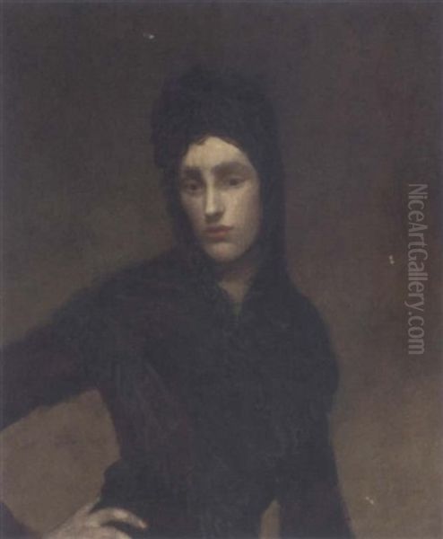 Portrait Of A Woman by Arthur Ambrose McEvoy