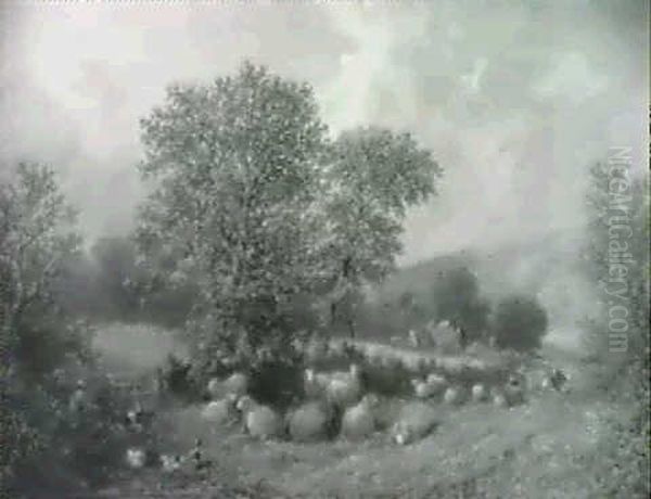 A Country Lane by William Meadows