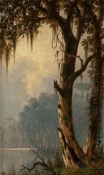 Louisiana Landscape, 1880 by Joseph Rusling Meeker