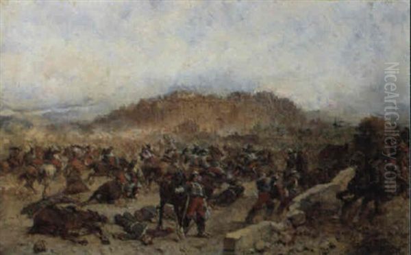 Battaglia by Ernest Meissonier