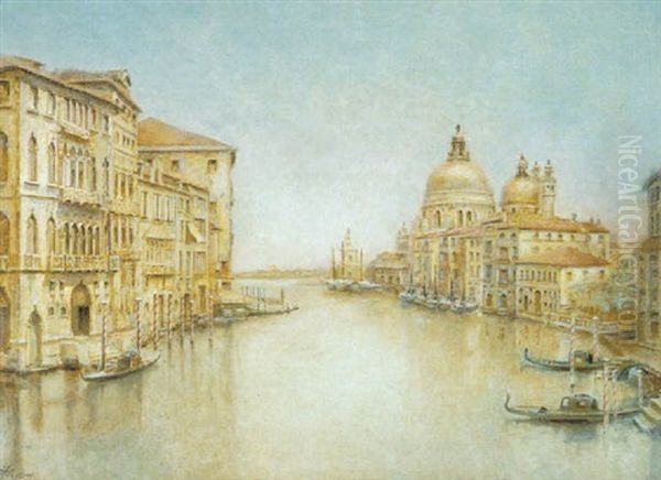 Het Canal Grande Te Venetie by Xavier Mellery