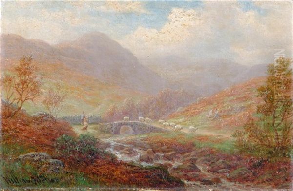 Old Bridge, Near Ambleside by William Mellor