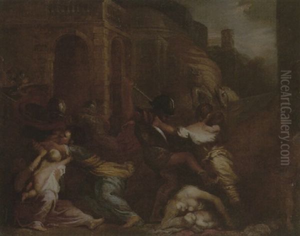 The Massacre Of The Innocents by Giovanni Battista Merano