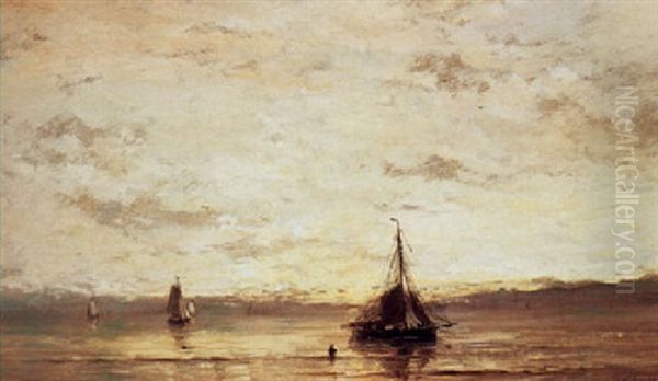 Avondstemming by Hendrik Willem Mesdag