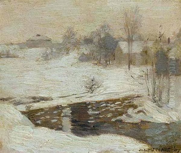 White Mantle by Willard Leroy Metcalf