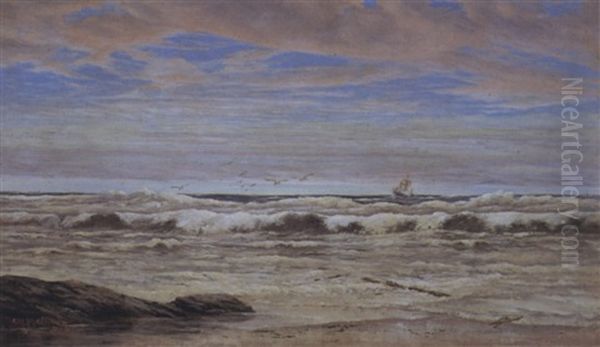 A Seascape by Cathcart William Methven