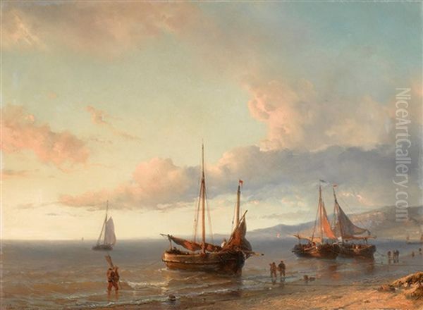 The Fisherman's Return by Johan Hendrik Meyer