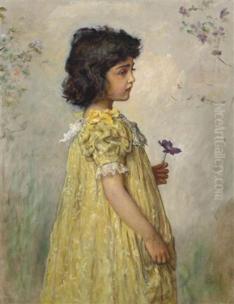 Pensive by John Everett Millais