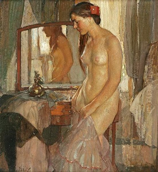 Standing Nude by Richard Edward Miller