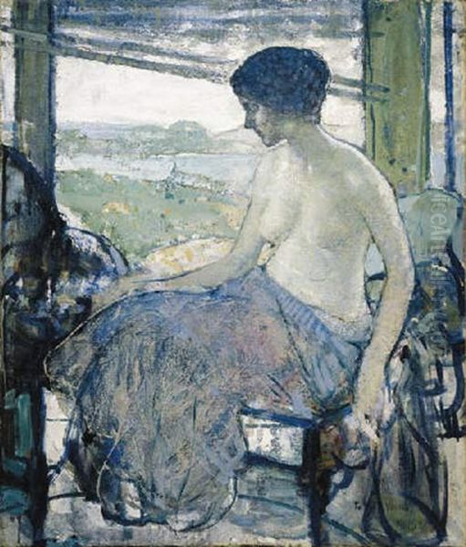 By The Window by Richard Edward Miller