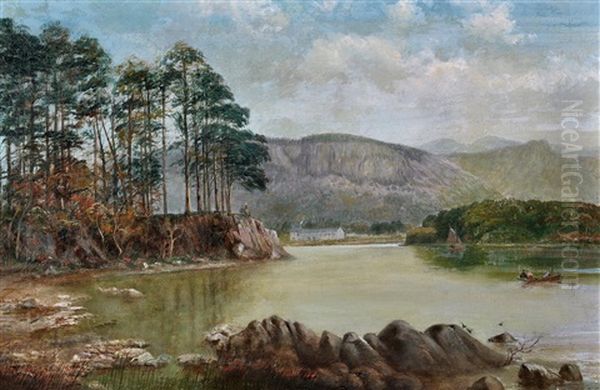 Friar's Crag, Derwentwater by William Mitchell