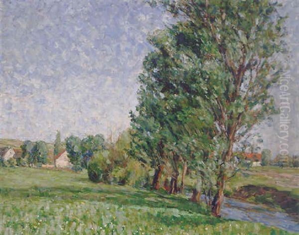 Sommerliche Wiesenlandschaft by Oskar Moll