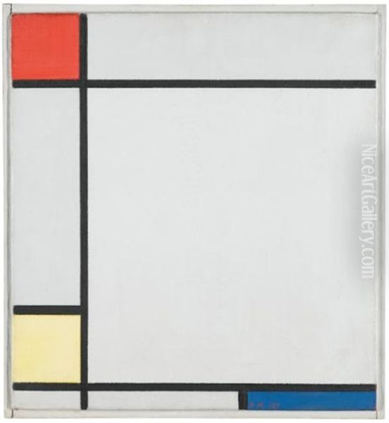 Composition With Red, Yellow And Blue by Piet Mondrian