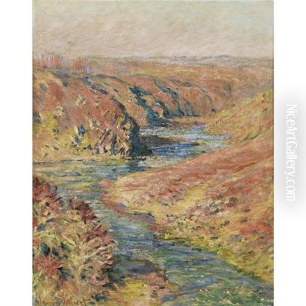 La Vallee De La Creuse A Fresselines by Claude Monet