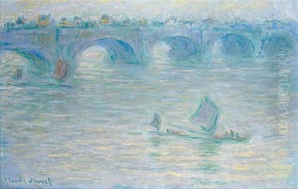 Waterloo Bridge by Claude Monet