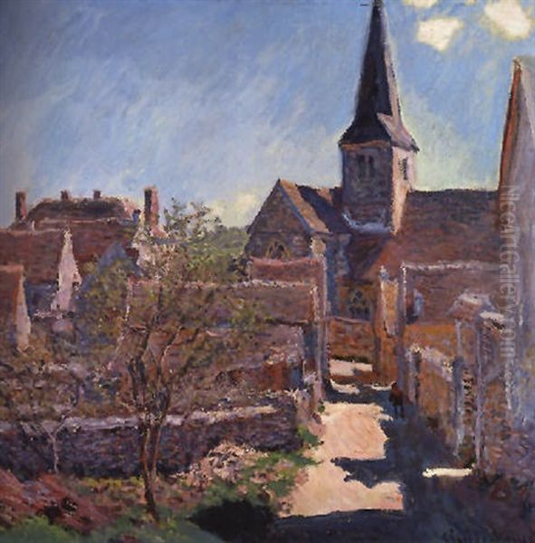 Bennecourt by Claude Monet