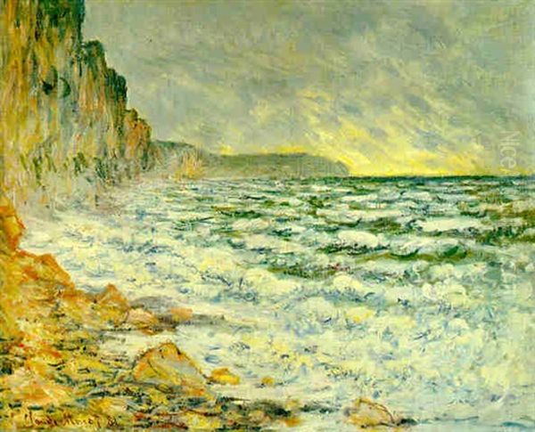 Fecamp, Bord De Mer by Claude Monet