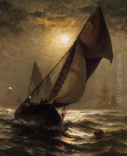 Stormy Seas by Edward Moran