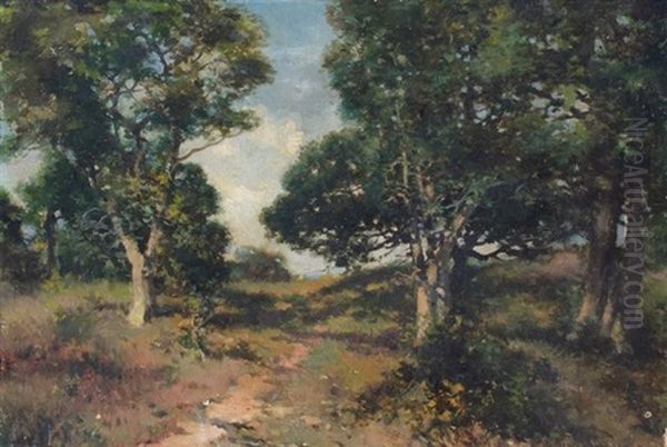 California Country Lane by Edward Percy Moran