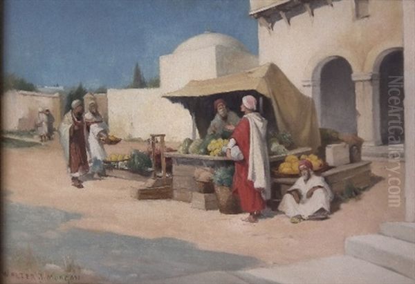 Arab Street Scene by Walter Jenks Morgan