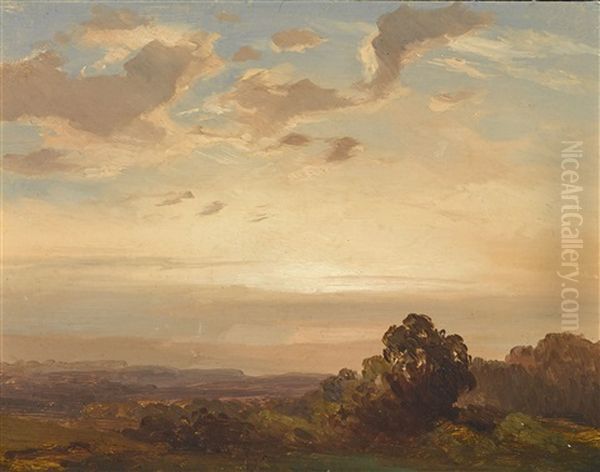 Wolkenlandschaft by Christian Ernst Bernhard Morgenstern