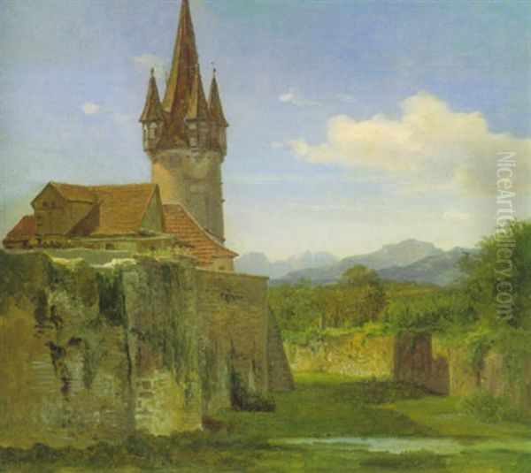 Der Diebsturm Zu Lindau by Christian Ernst Bernhard Morgenstern