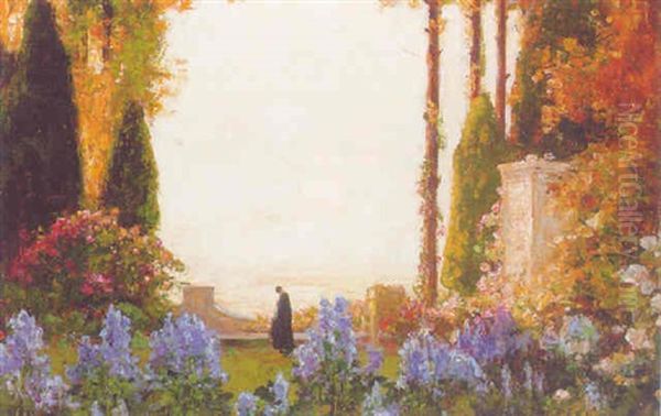 Evening On The Terrace by Thomas Edwin Mostyn