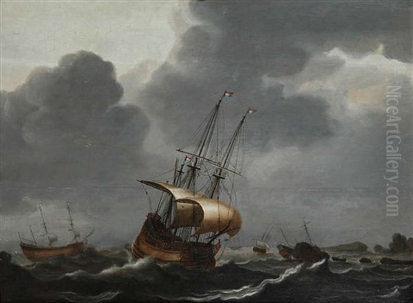 Marine by Pieter Mulier the Elder