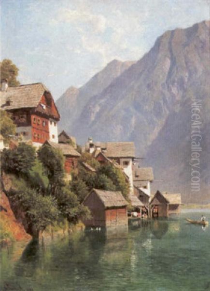 Hallstatter See by Leopold Munsch