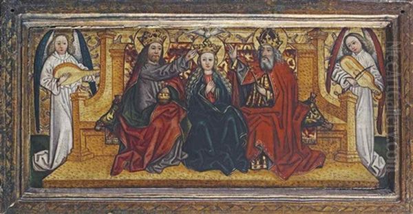 The Coronation Of The Virgin by Peter Murer