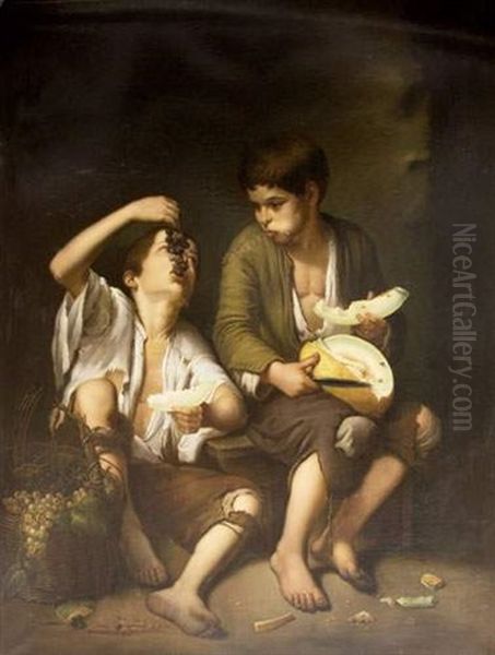 Les Petits Mendiants by Bartolome Esteban Murillo