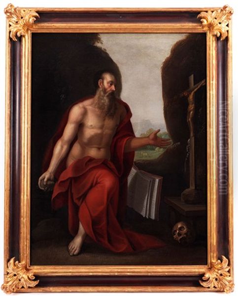 Der Heilige Hieronymus by Girolamo Muziano