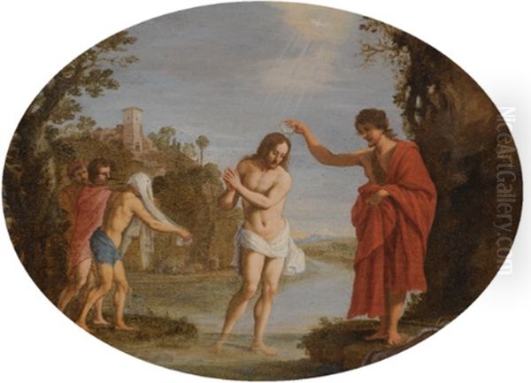 The Baptism Of Christ by Filippo Napoletano