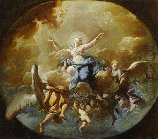 The Assumption Of The Virgin by Francesco Narici