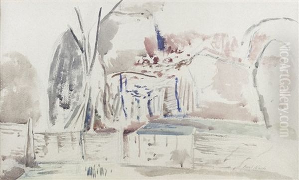 March Woods, Study Ii by Paul Nash