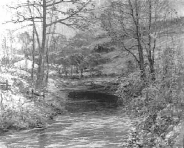 Connecticut Landscape In The Spring by Parker Newton