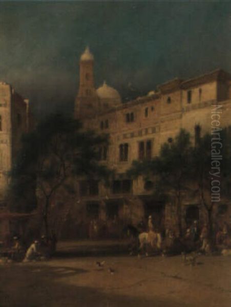 Une Rue Du Caire by George Washington Nicholson