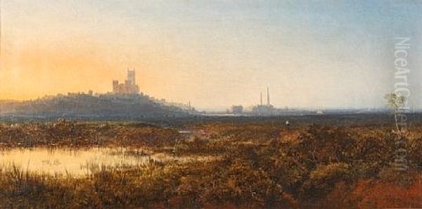 Lincoln Cathedral by Edmund John Niemann